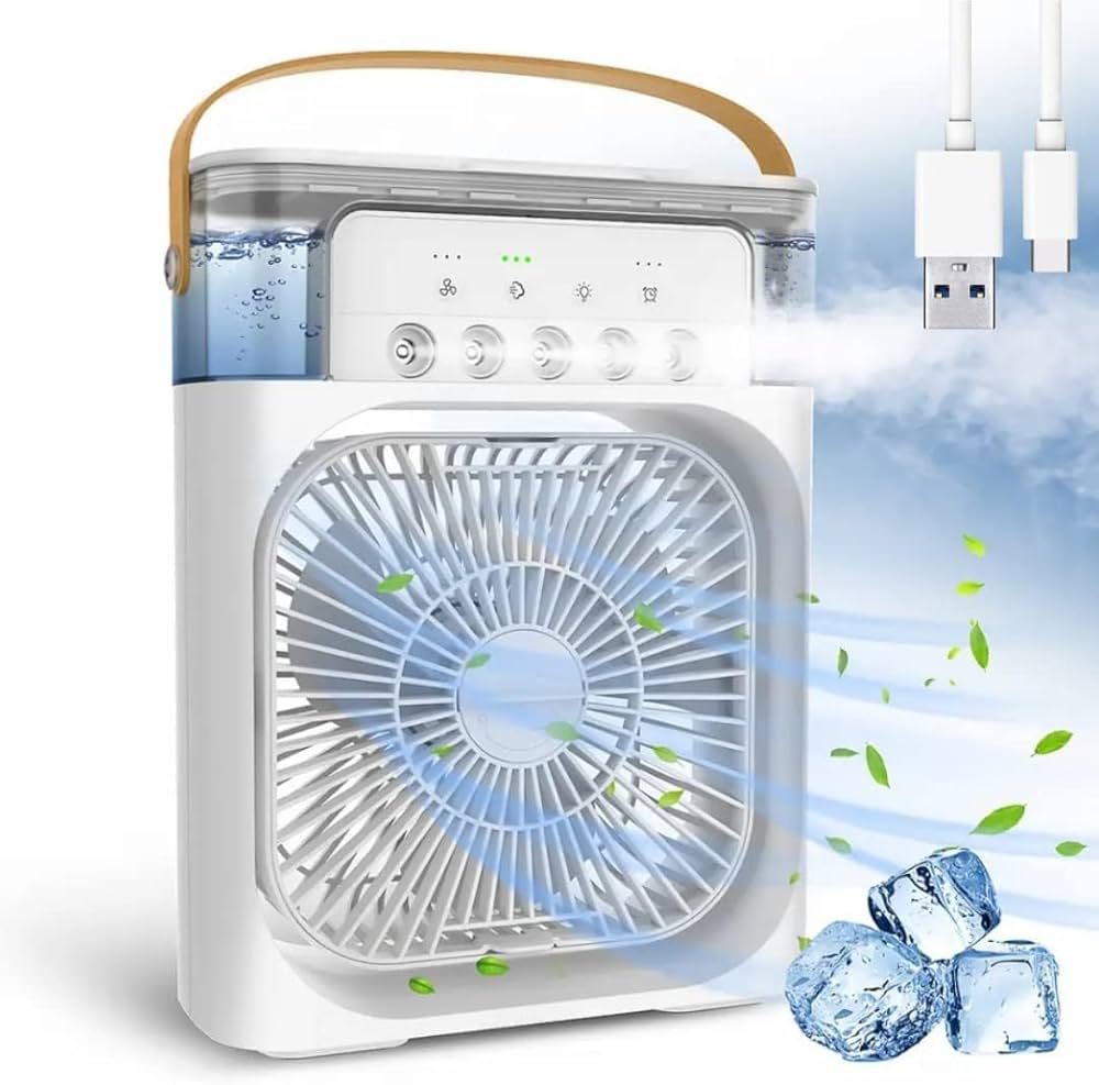 Cooling Fan With Ice