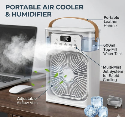Cooling Fan With Ice