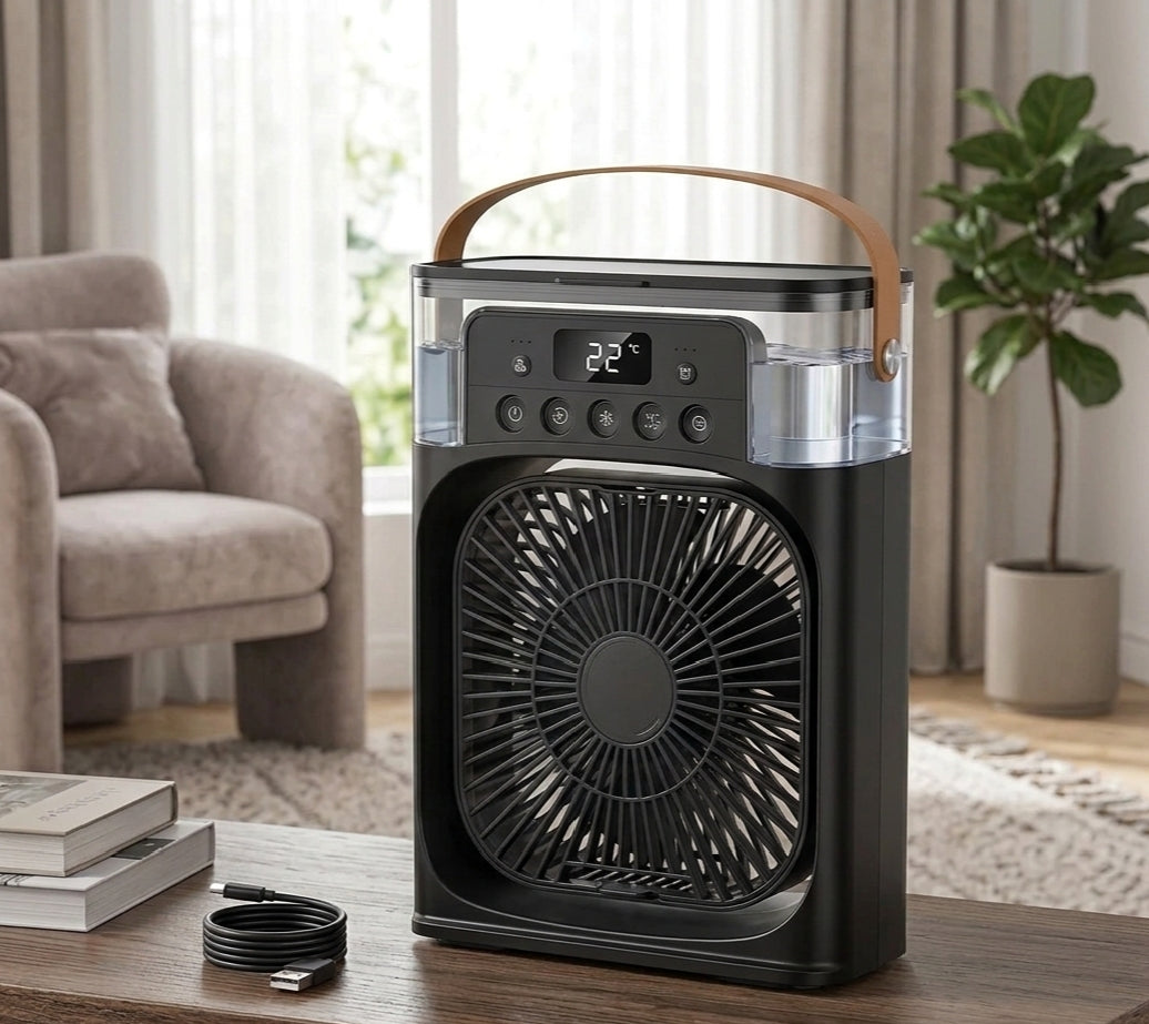 Cooling Fan With Ice